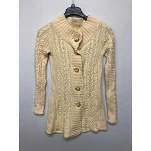 Banana Republic Extra Fine Merino Wool Cardigan Sweater Size Small M121 -11